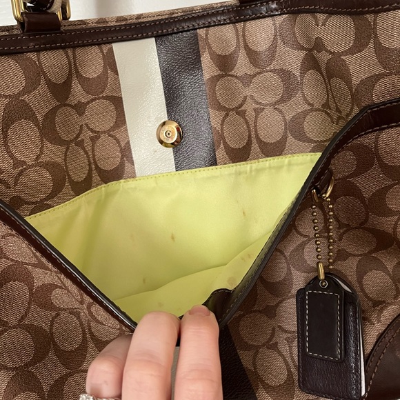 Coach Monogram Shoulder Bag - Picture 7 of 7